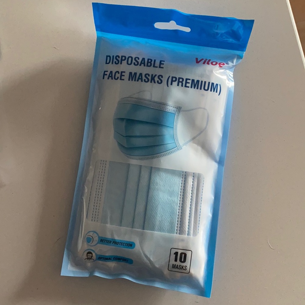 Viloe- Disposable Face Masks - Premium (10 pack)